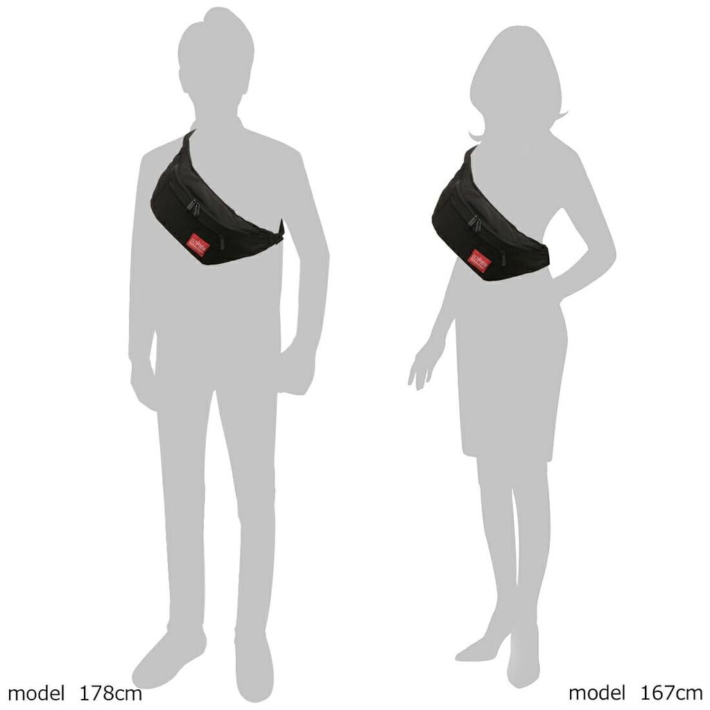 Сумка для тела Alley Cat Black MANHATTAN PORTAGE 1101 BLK [Manhattan Portage] Мужская Женская [Товар]