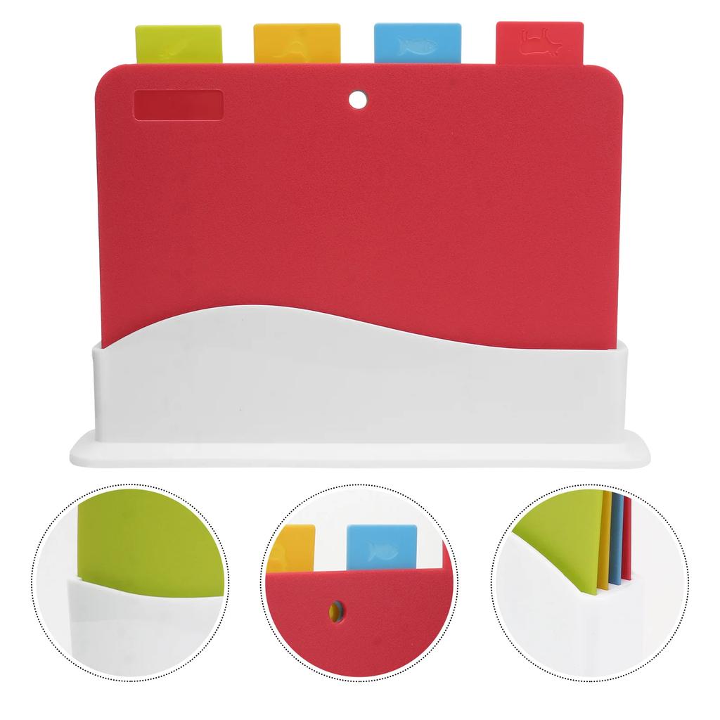 Бытовой набор из 5 предметов, разделочная доска для пищевых продуктов, детская разделочная доска и кронштейн, нескользящая конструкция