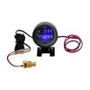 Carrfan Round LED Digital Track Temperature Sensor Moto+ Voltmeter 2 In 1 24V