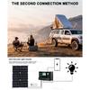 Солнечная система 6000 Вт DC12V на 110 В/220 В Автономная инверторная система Контроллер 100 А Панель 500 Вт для дома, автодома, кемпинга Сертификация CE