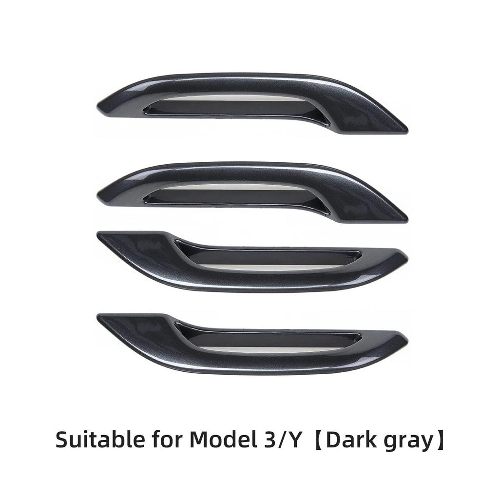 For Tesla ModelY Model 3 2023 Car Antifreeze Door Handle Sticker Refit Accessories Trim Decoration Door Handle Protector Cover