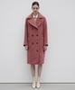 Juliy&Calla 23Fw Calla 2 Collector Premium Love Elizabeth Merino Wool Coat Pink