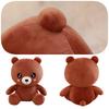 Cute Brown Bear Plush Toy Stuffed Animal Teddy Bear Doll Gift For Kids Girls