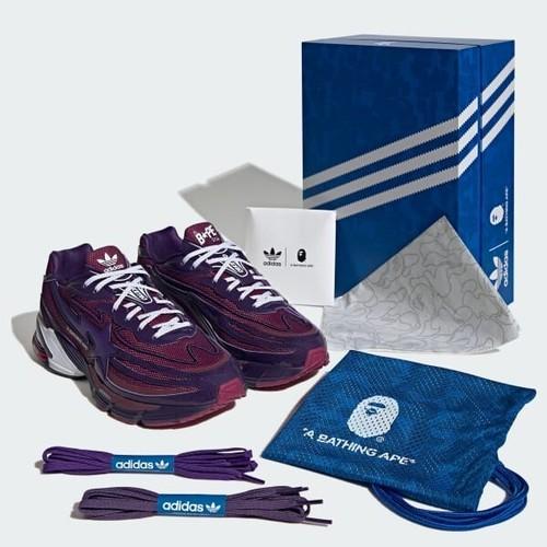 A Bathing Ape adidas Originals Orketro Темно-фиолетовый Черный JH6362 Мужской размер