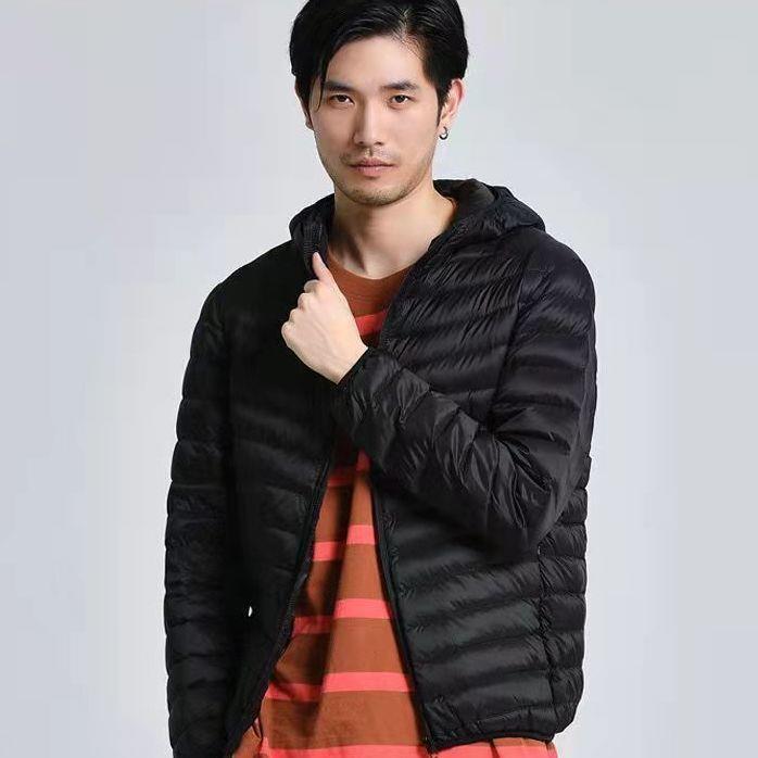 Легкая мужская куртка из хлопка в корейском стиле — облегающая, короткая, большого размера, тренд осень/зима