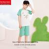 Hodohome Kids' Summer Pure Cotton Pajama Set
