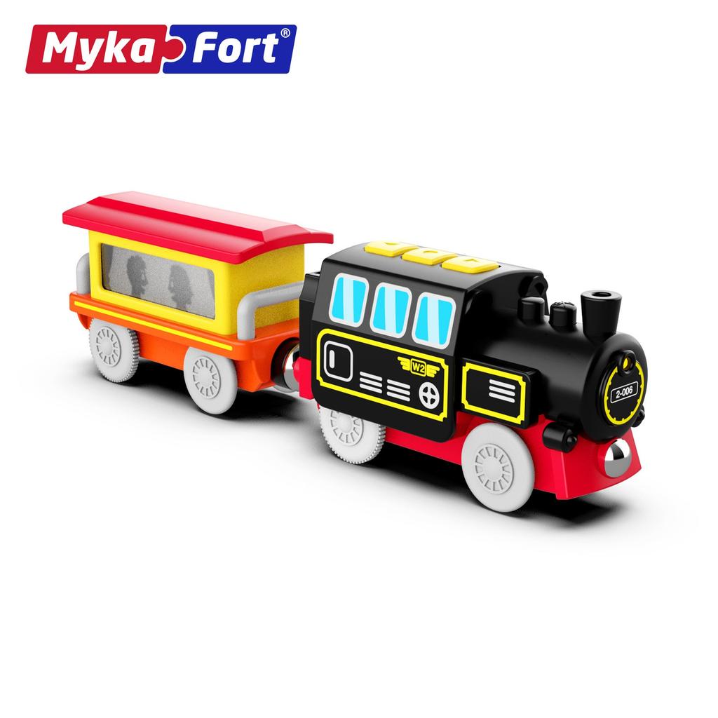 Детский электрический антикварный деревянный костюм вагона со световым звуковым эффектом имитация ретро-маленького поезда в подарок