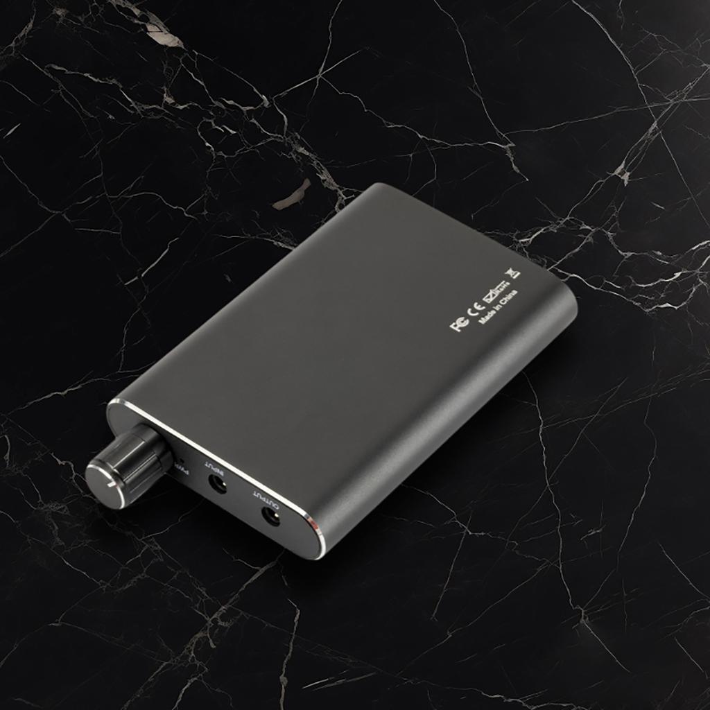 Портативный усилитель для наушников, мощный бас без малошумного HiFi-наушника, регулировка звука AUX