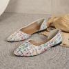 Classic Side-Cut Single Shoes, French-Style Temperament Pointed-Toe Flat Shoes