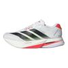adidas Adizero Boston 13 Белые Черные Ярко-красные Мужские Кроссовки Облачно-белые Основной черный JS4932