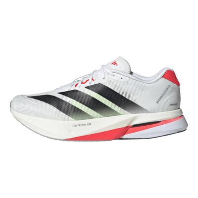 Кроссовки Adizero Boston 13 'Белый Черный Ярко-красный' JS4932