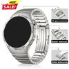 Роскошный ремешок из нержавеющей стали для Huawei Watch GT4 46 мм 22 мм Ремешок без зазоров Correa Быстросъемный Быстрозастегивающийся Мужской браслет