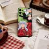 Чехол для телефона Инуяша Мягкий черный Для Samsung S25,S24,S21,S22,S23,S30,Ultra,S20,Plus,Fe,Lite