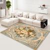Роскошный ковер для гостиной в скандинавском стиле, ретро-декор для дома, большие ковры для диванной зоны, прикроватные нескользящие мягкие коврики для пола