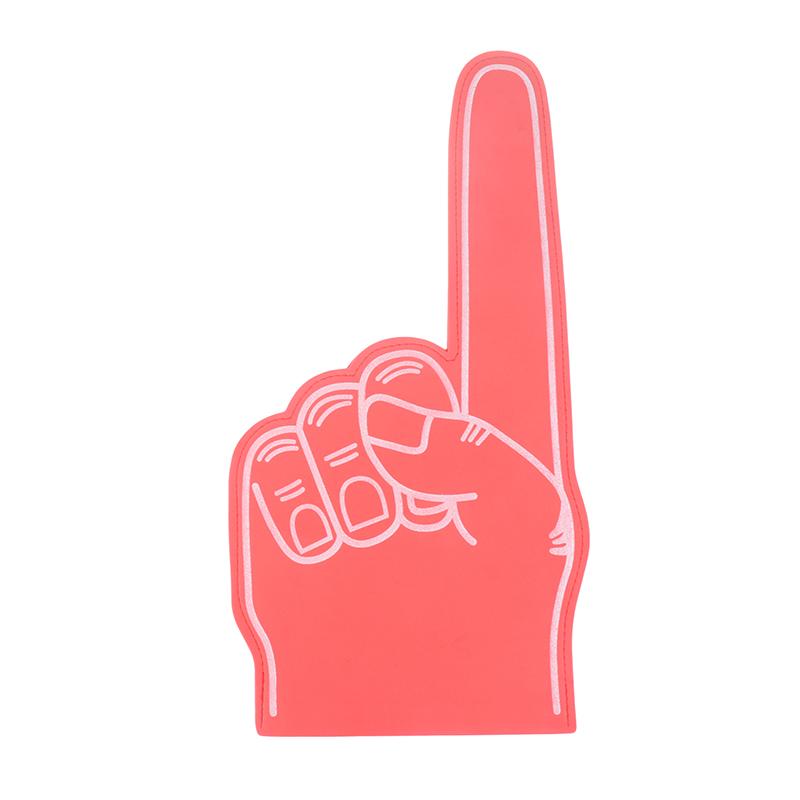 Новые пальчиковые пены Спортивные ручные реквизиты для вечеринок с чирлидингом 1 Шумелки Реквизиты Гигантские руки Спортивные сувениры Реквизит для вечеринок с ладонями для чирлидинга