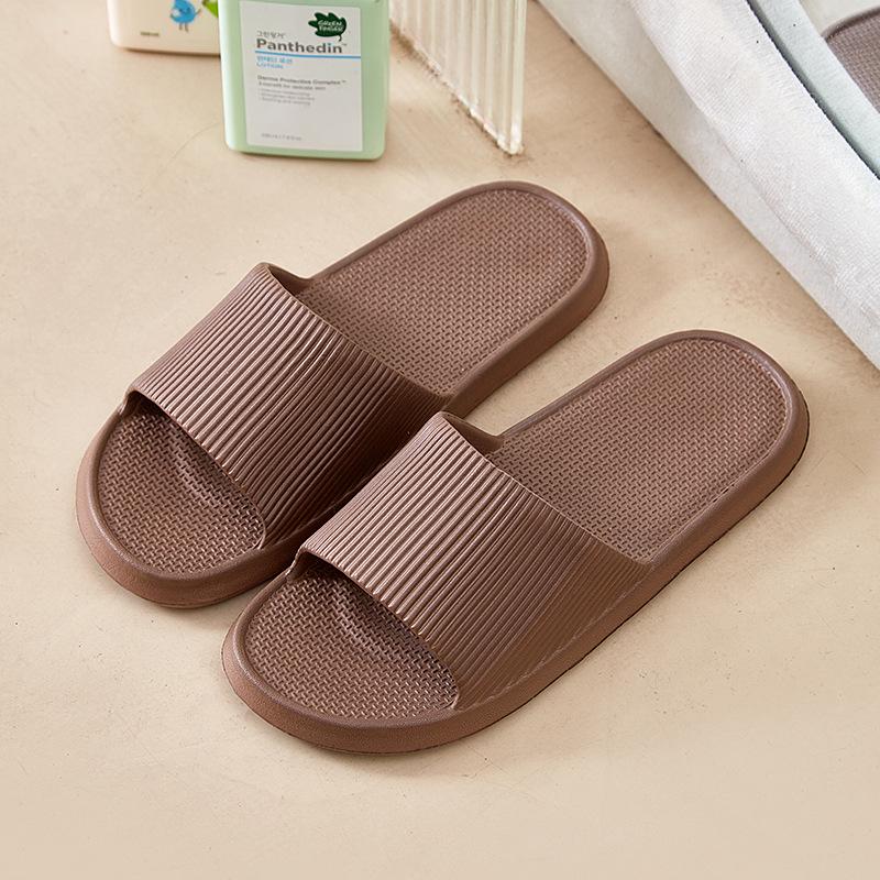 Unisex Non-Slip EVA Shower Slippers - Comfortable Indoor Bathroom Footwear