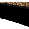 Cheetah Print Leopard Party Decorations Tablecloth, 3Pcs Disposable Black and Leopard Birthday Party Supplies Table Cover Printed Table Runner, for