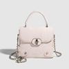 Small Niche Box Bag Women's Small Fragrant Wind Diamond-chain Crossbody Bag Commuter Everything Small Square Bag