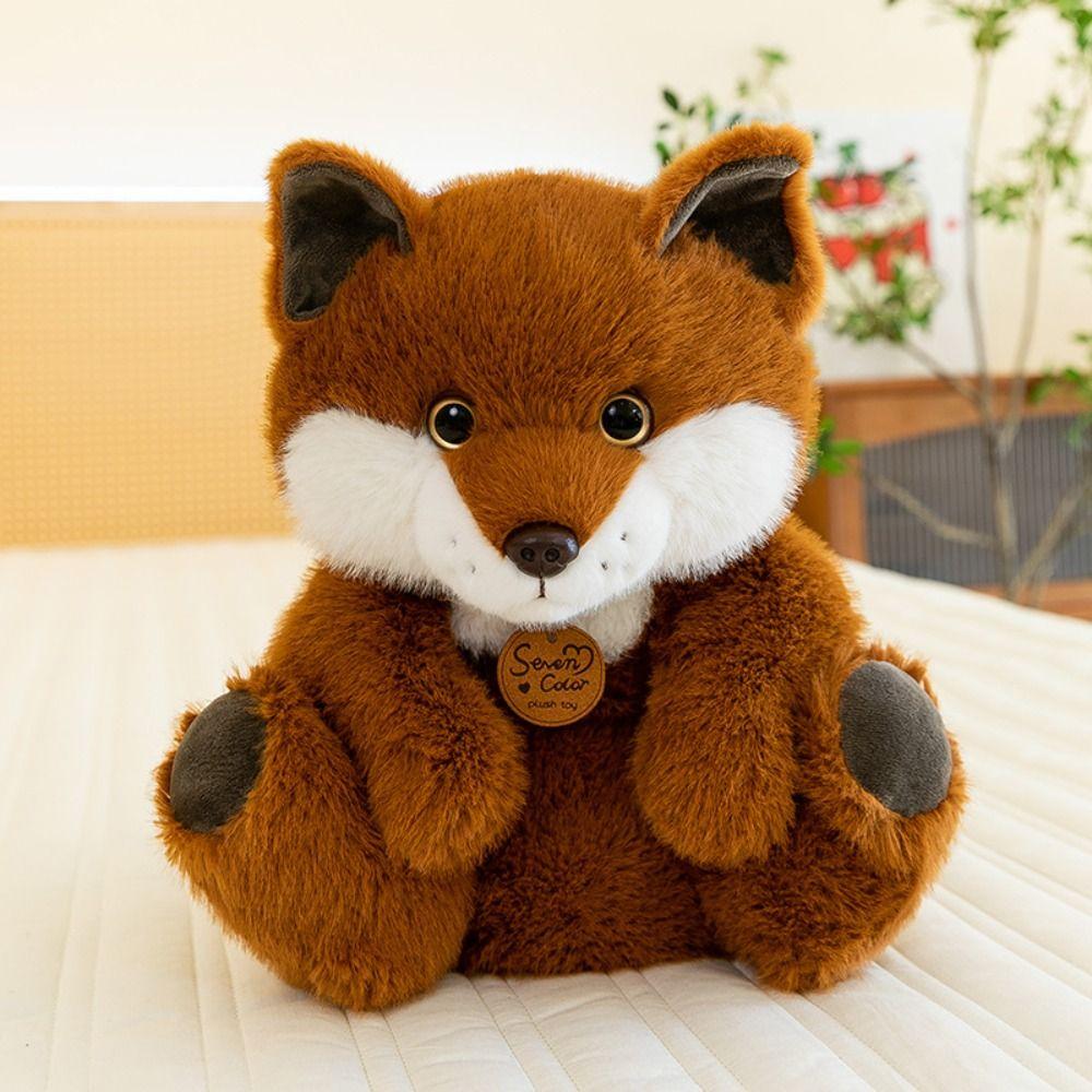 Lying Down Animal Stuffed Doll Sitting Posture Furry Huggable Doll Children Wrist Accessories