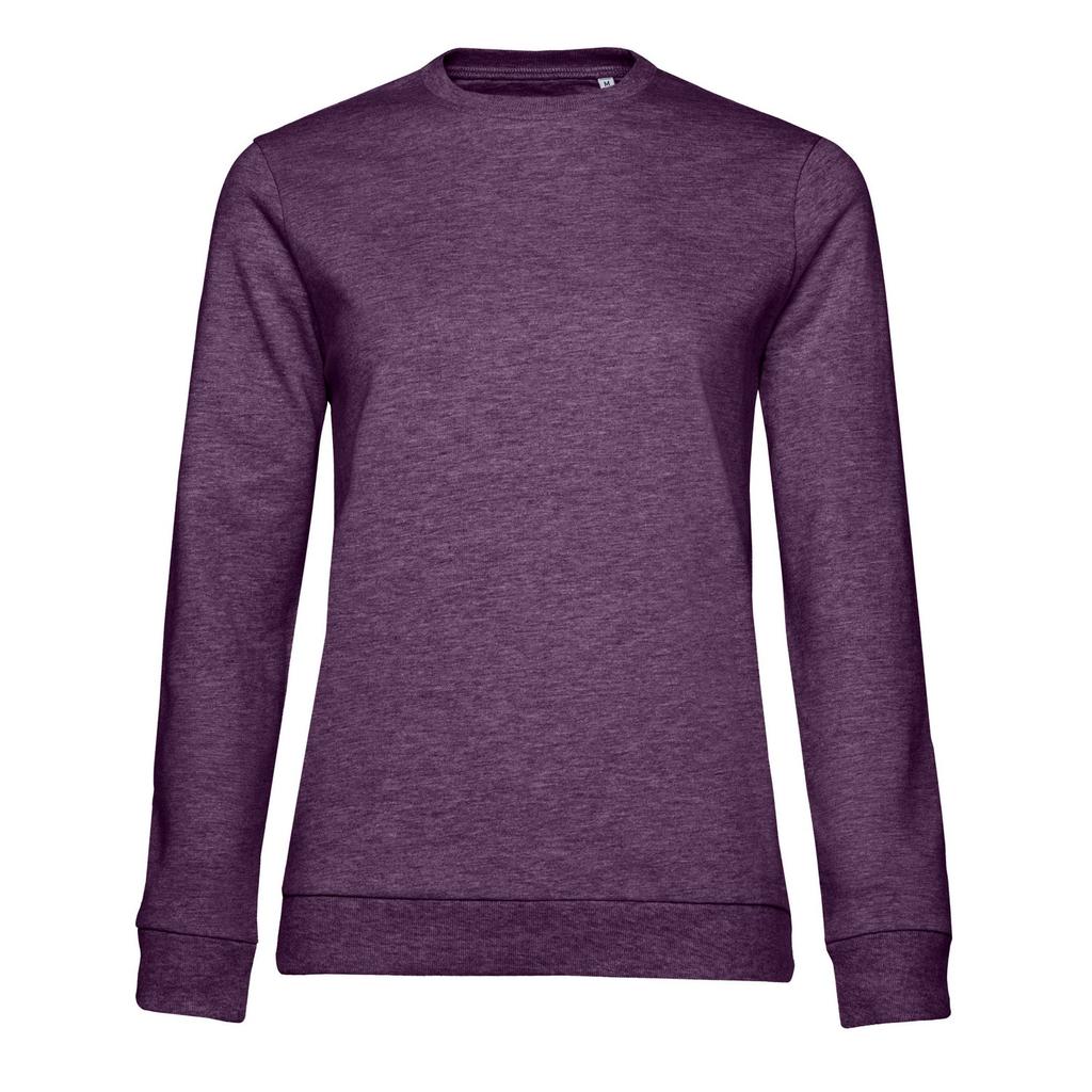 B&C Womens/Ladies Heather Set-in Sweatshirt