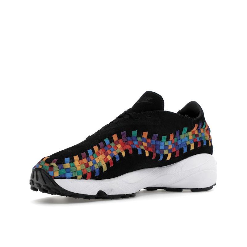 Nike Женские Air Footscape Woven Черный Белый Мультиколор FB1959-002