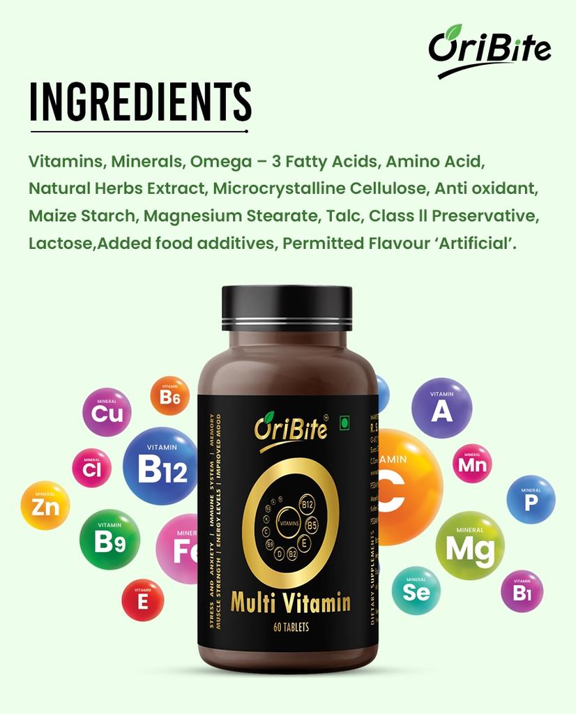 Мультивитаминная таблетка, 60 таблеток