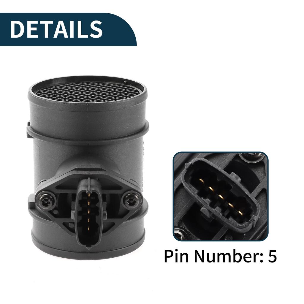 TUCKBOLD Сборка датчика массового расхода воздуха для Hyundai Elantra, прочный номер детали 2816427000 | 1 внутренний датчик MAF для Hyundai Santa Fe