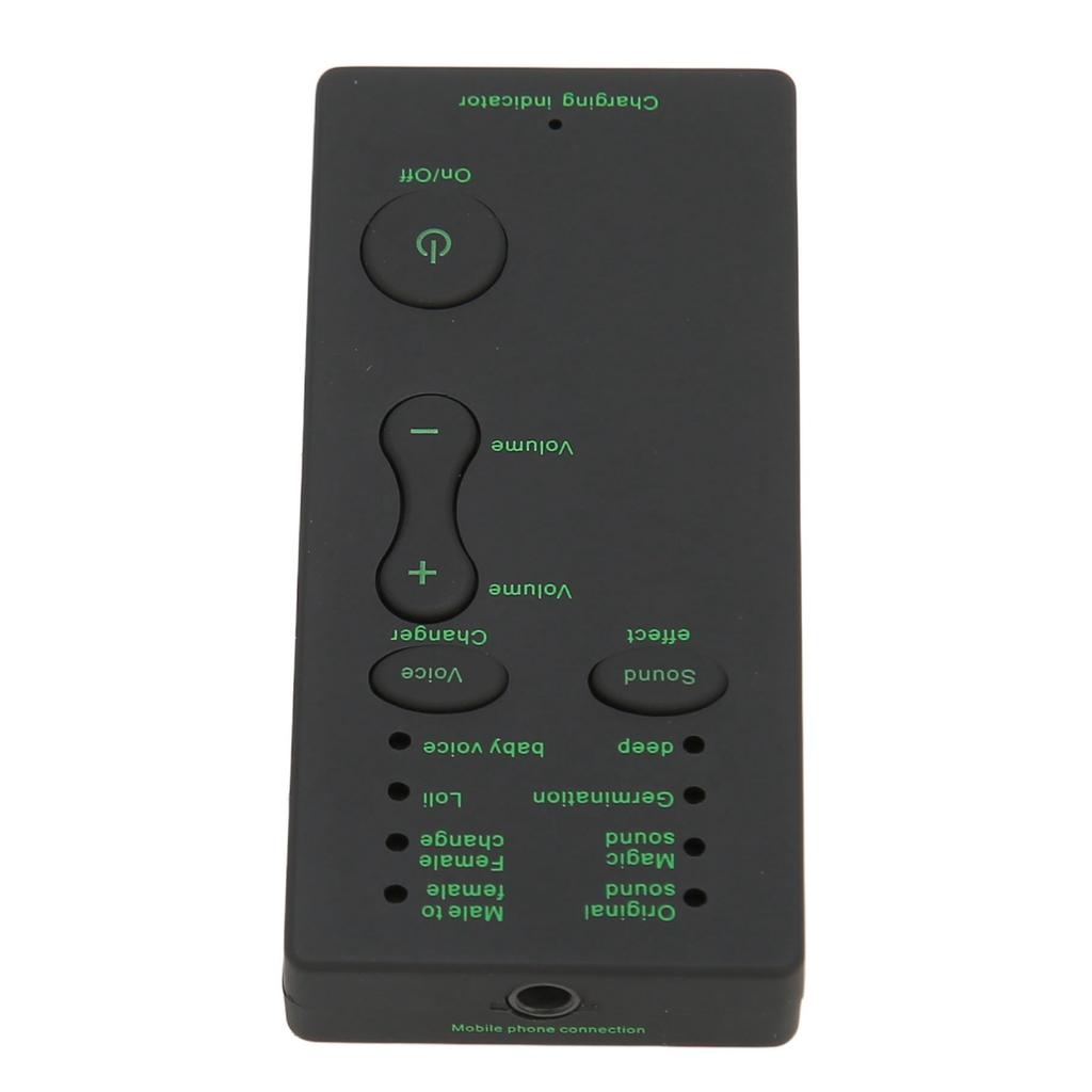 Voice Changer Портативная ручная звуковая карта с 7 режимами Voice Changer для игровой консоли ПК телефона ноутбука