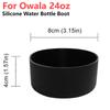 Silicone Water Bottle Boot For Owala 24oz 32oz 40oz Anti-Slip Protective Sleeve Bottom Bumper Bottle Seal Ring Silicone Stopper