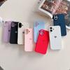 Love Candy Color Silicone Soft Case For iPhone 16 16E 15 14 13 12 11 Pro XS Max X XR Plus Ultra Thin Matte Back Cover Caso Shell