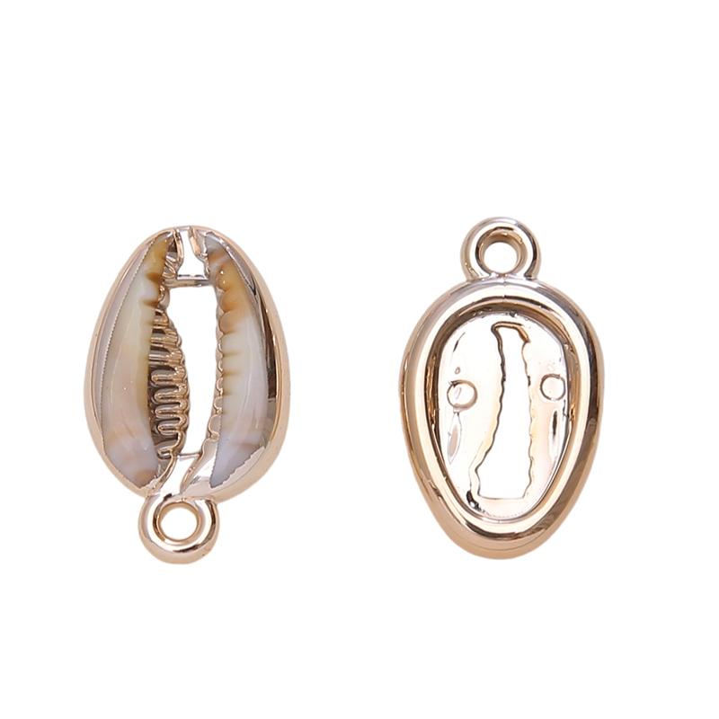 Акриловые подвески в виде ракушек, сделай сам, браслет, ожерелье, серьги, ювелирные аксессуары