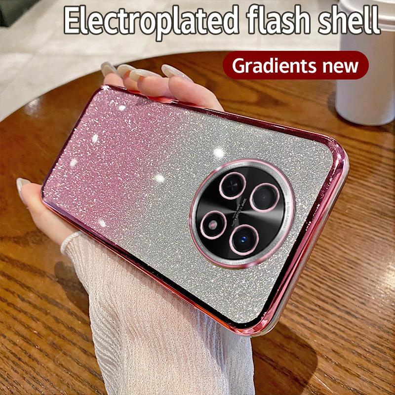 Для Huawei Nova Y91 чехол Huawei STG-LX1, STG-LX2 чехол для телефона блестящий блестящий силиконовый объектив камеры мягкая задняя крышка