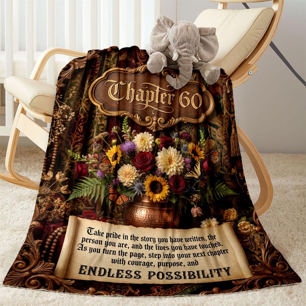 Love's Enduring Journey Flannel Blanket-Soft and Suitable for Sofas,Beds,Offices,Travel,All Seasons,Great Gift for Holidays and Birthdays.