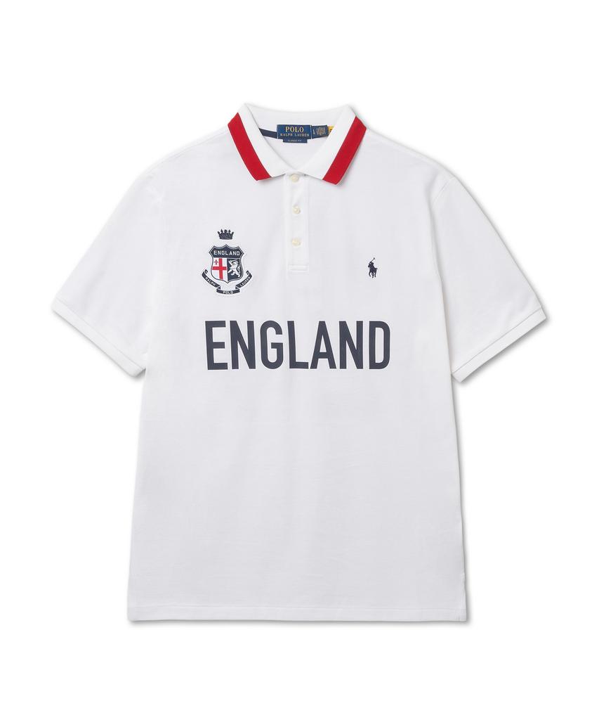 POLO RALPH LAUREN Классический крой Англия Поло-рубашка - Белый