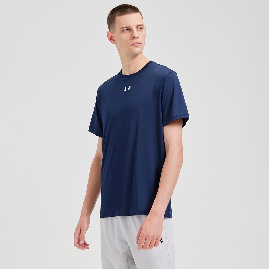 Under Armour Футболка унисекс Under Armour темно-синяя 25500505-409