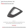 Накладка на ручку переключения передач Betterhumz для BMW F20 F30 F10 F31 F32 F36 F34 F22 X3 X4 X5 X6, замшевая панель, аксессуары для интерьера