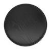 Деревянный черный круглый поднос для чашек чая держатель тарелок сервировочный чайный домик кафе чайная тарелка черный 24 см