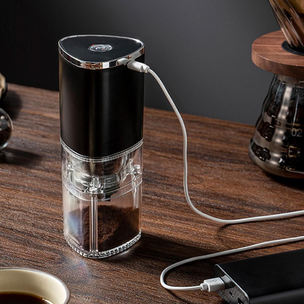 Маленькая кофемолка автоматическая улучшенный вкус портативная электрическая кофемолка перезаряжаемая 155 мл многофункциональная для улицы