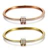 Stainless Steel Unfade Bangle Fashion Women Bracelet Jewelry