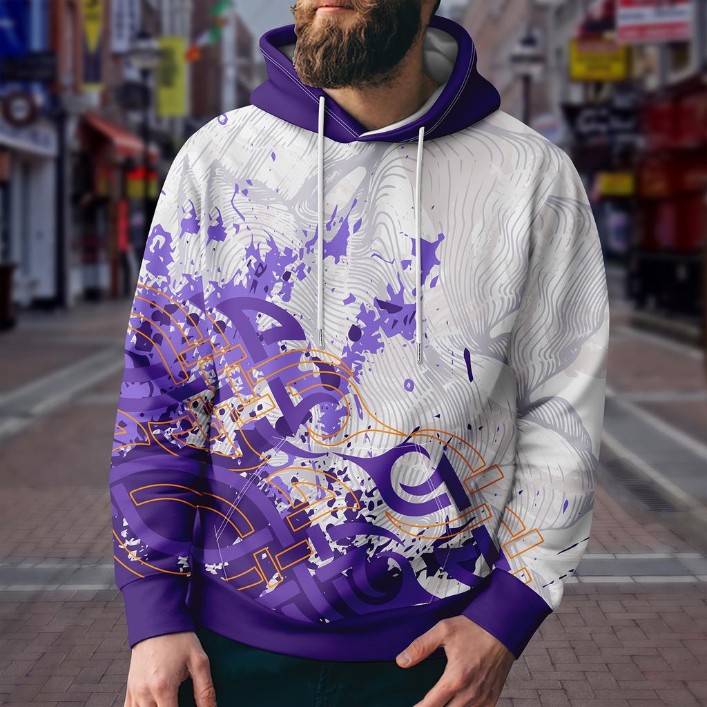 Мужская толстовка с длинными рукавами и ретро-узором, толстовки с 3D-принтом, повседневный спортивный свитер, новинка для путешествий на открытом воздухе, последние коллекции