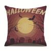 Хэллоуин Льняная Наволочка Наволочка с Принтом