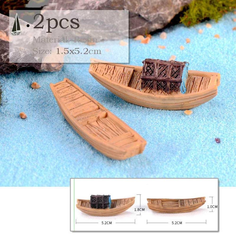 Vintage Decorative Figurines Mini House Water Fountains Flowerpot Fairy Garden Miniatures/Terrarium Pet Home Decor Ornaments DIY