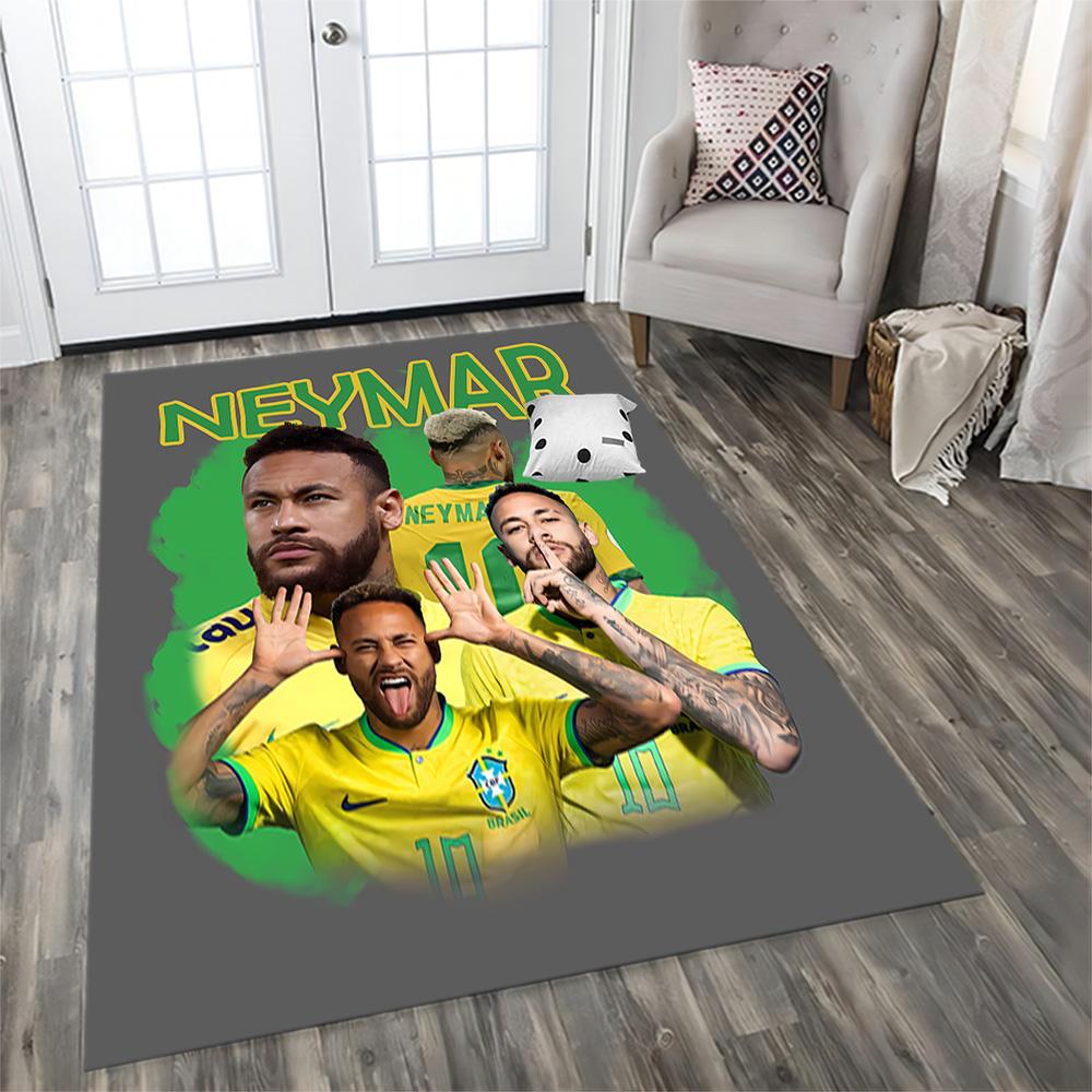 Ковер Neymar Brazil Celebration для гостиных, спален, домашнего декора и в качестве подарков.