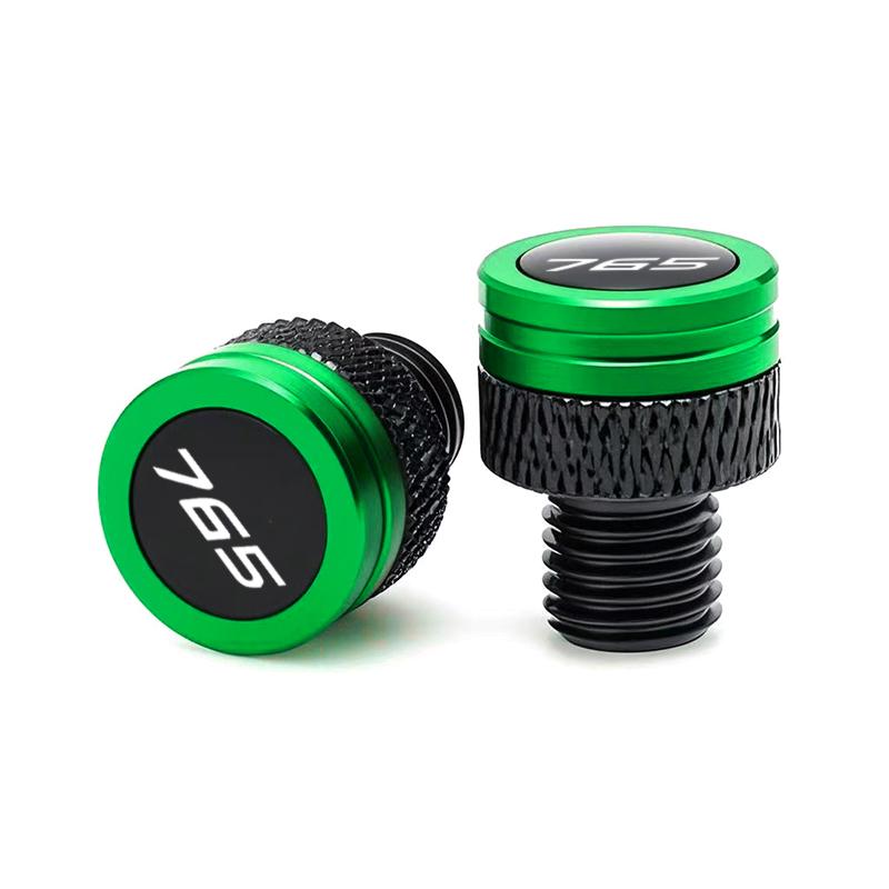 For Triumph Street Triple 765 RS /S/R 675 Trident 660 Tiger 900 GT 800 1200 CNC Motorcycle Mirror Hole Plug Screw Bolts Cover