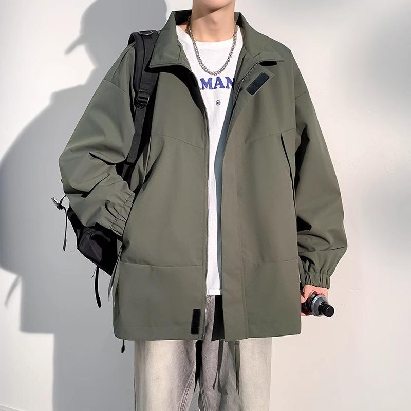 Мужская куртка с капюшоном, весенне-осенняя, новая, повседневная рабочая куртка, водонепроницаемая куртка