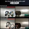 DAWN KNIGHT 140W K5C PLUS H7 H11 H1 H4 Светодиодная лампа для фар 4300K LED HB3 HB4 Двойная медная трубка Светодиодный комплект для автомобиля 12V 2 шт.