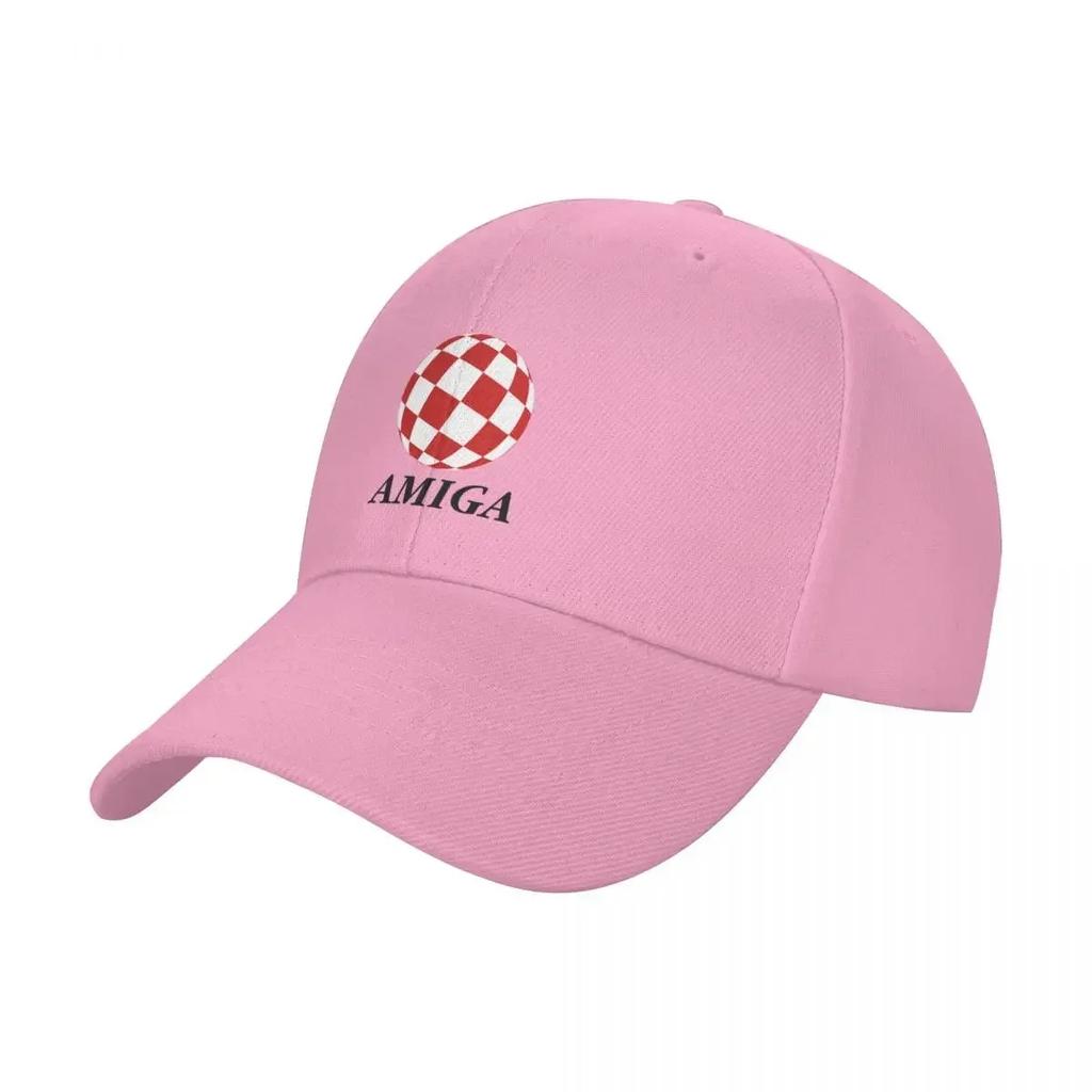 Amiga Boing Ball Logo Baseball Cap Golf Hat Unisex birthday Mountaineering Womens Hats For The Sun Unisexs