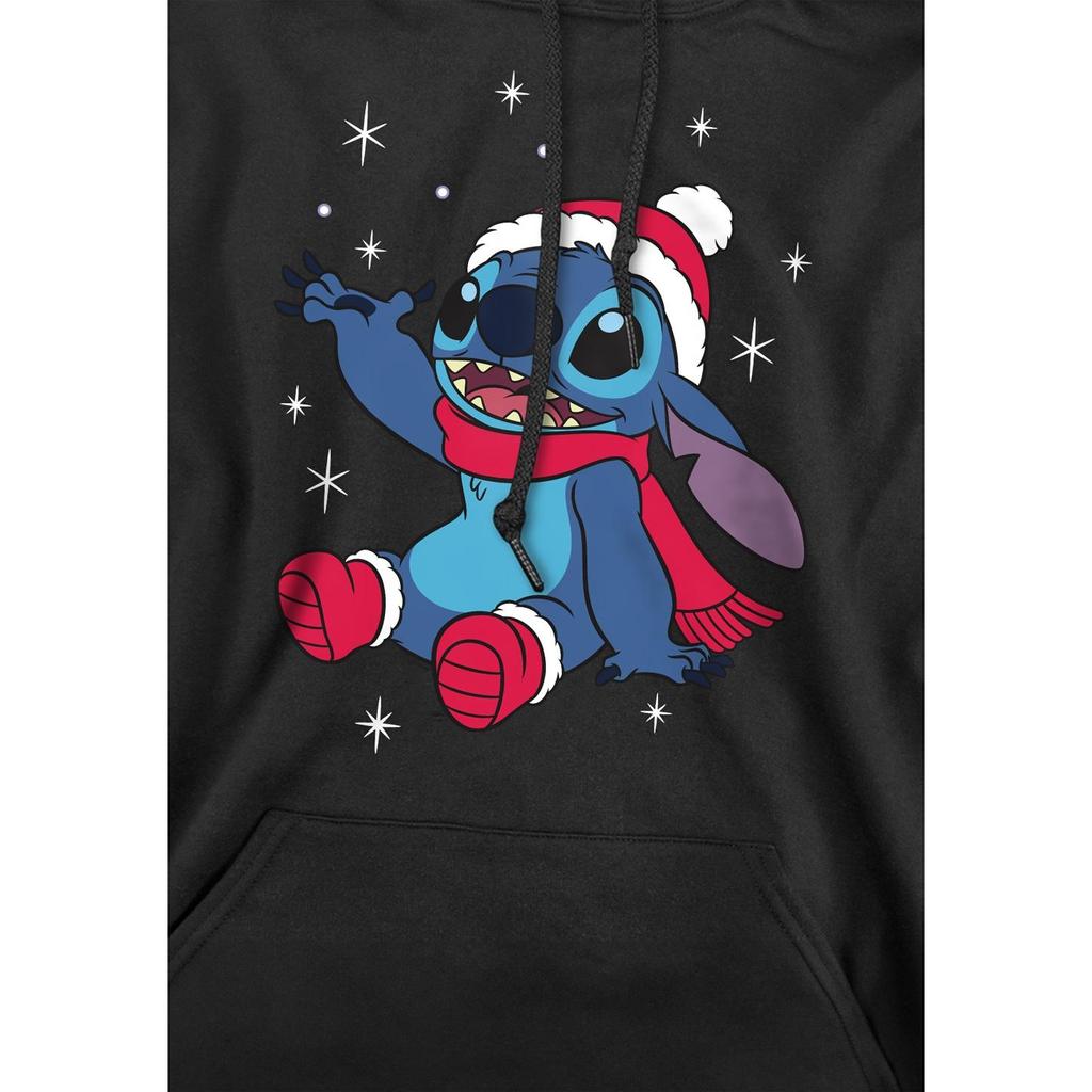 Lilo & Stitch Мужская рождественская толстовка со снежинками