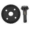 35T 10T RC Steel Diff Gear Metal Helical Diff Ring Pinion Gears Overdrive for 1 10 RC Crawler