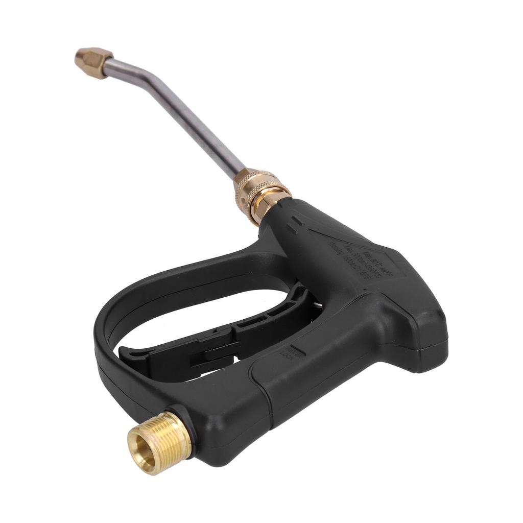 Очистительный пистолет высокого давления 3000 фунтов на кв. дюйм с угловой насадкой для резьбового входного соединения M22